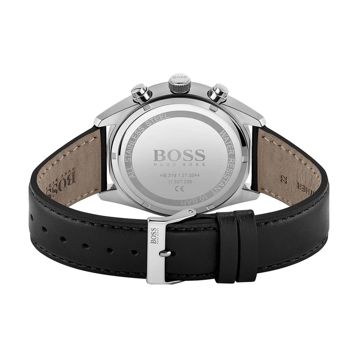 Hugo Boss Montre Homme Boss 1513816 - Bracelet Cuir Noir 2 Hugo Boss Montre Homme Boss 1513816 - Bracelet Cuir Noir – Image 2