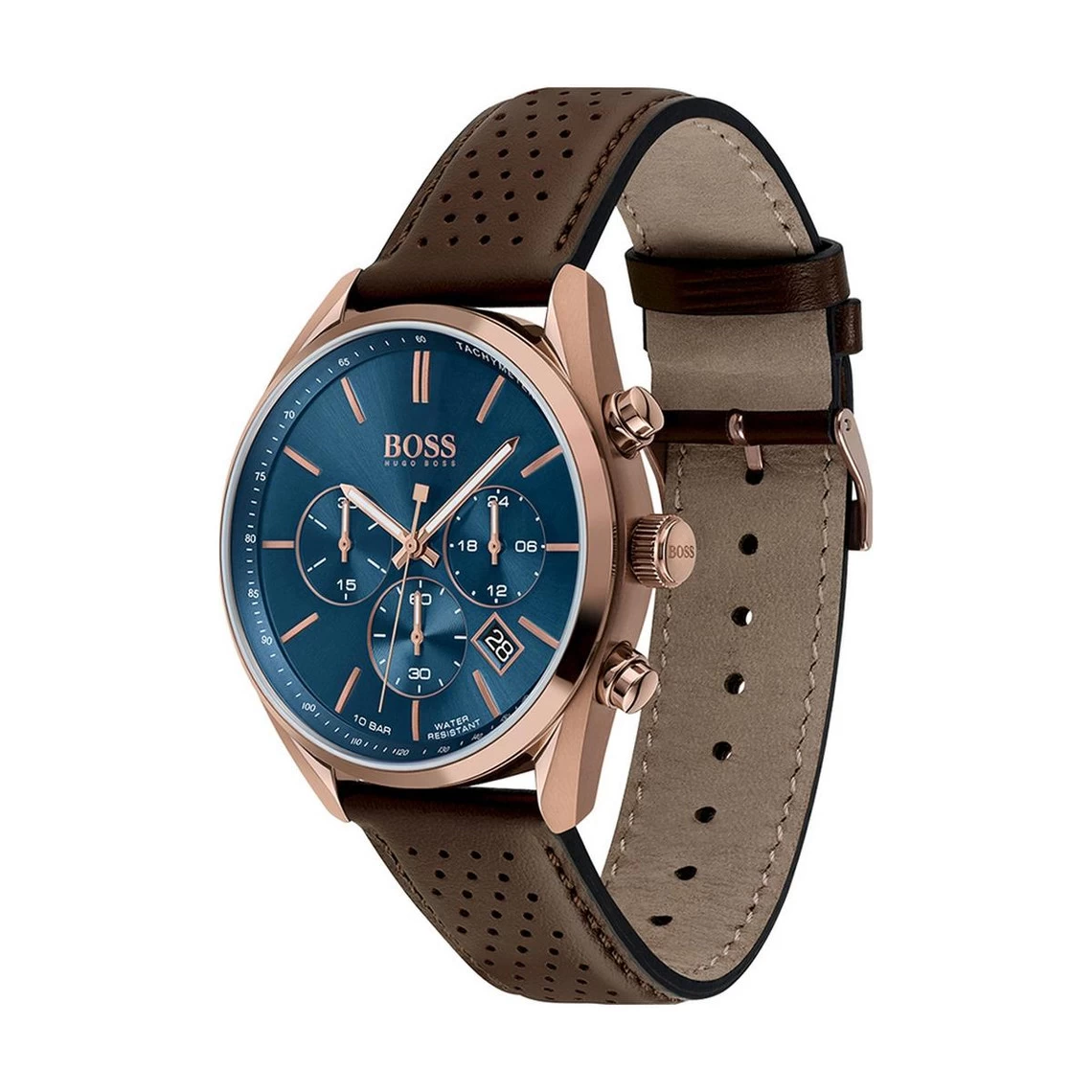 Hugo Boss Montre Homme Boss 1513817 - Bracelet Cuir Marron 3 Hugo Boss Montre Homme Boss 1513817 - Bracelet Cuir Marron – Image 3