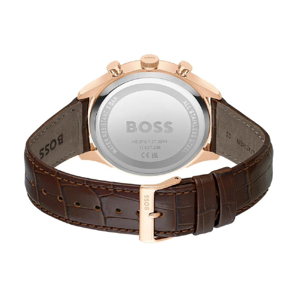 Hugo Boss Montre Homme Boss Gregor - 1514050 Bracelet Cuir Marron 2 Hugo Boss Montre Homme Boss Gregor - 1514050 Bracelet Cuir Marron – Image 2