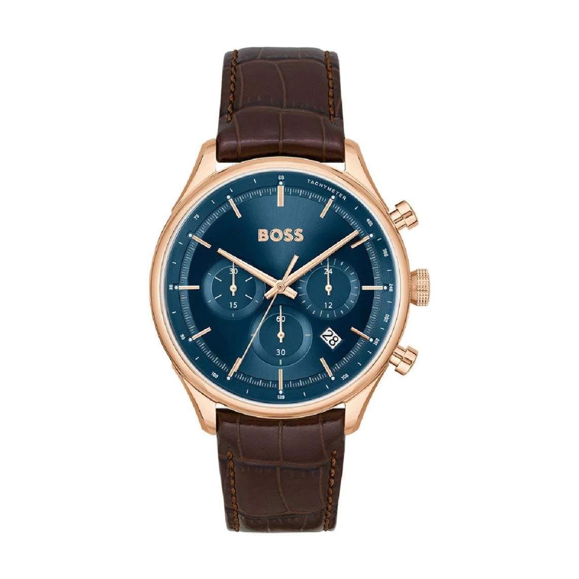 Hugo Boss Montre Homme Boss Gregor - 1514050 Bracelet Cuir Marron 1 Hugo Boss Montre Homme Boss Gregor - 1514050 Bracelet Cuir Marron