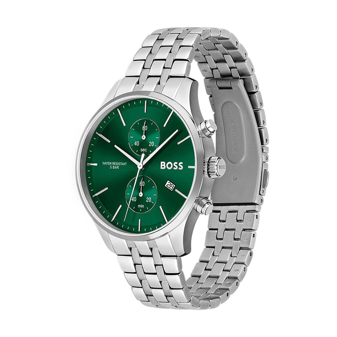 Hugo Boss Montre Homme Boss Montres ASSOCIATE 1513975 - Bracelet Acier Acier 3 Hugo Boss Montre Homme Boss Montres ASSOCIATE 1513975 - Bracelet Acier Acier – Image 3