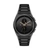 Hugo Boss Montre Homme Boss Steer Chrono - 1514068 Bracelet Acier Noir