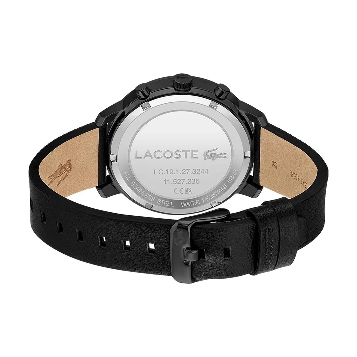 Montre Homme Lacoste Montres REPLAY 2011177 - Bracelet Cuir Noir 2 Montre Homme Lacoste Montres REPLAY 2011177 - Bracelet Cuir Noir – Image 2