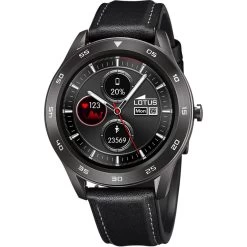 Montre Homme Lotus SMARTWATCH L50012-C - Bracelet Cuir Noir
