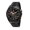 Maserati Montre Homme TRAGUARDO R8873612048 - Bracelet Acier Noir