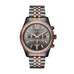 Montre Homme Michael Kors Montres MK8561 - Bracelet Acier Doré Rose