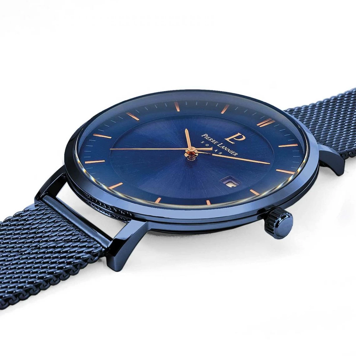 Montre Homme Pierre Lannier INTI 209G469 - Bracelet Acier Bleu 2 Montre Homme Pierre Lannier INTI 209G469 - Bracelet Acier Bleu – Image 2