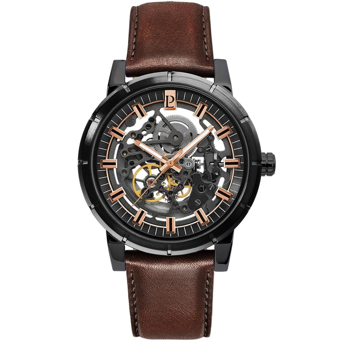 Montre Homme Pierre Lannier Montres AUTOMATIC 320D434 - Bracelet Cuir Marron 1 Montre Homme Pierre Lannier Montres AUTOMATIC 320D434 - Bracelet Cuir Marron