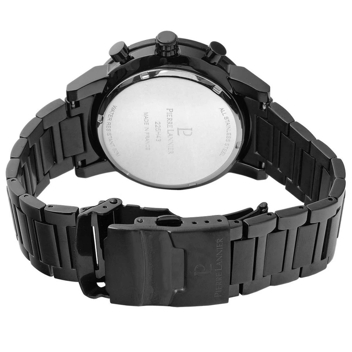 Montre Homme Pierre Lannier CRITERIUM 225H439 - Bracelet Acier Noir 4 Montre Homme Pierre Lannier CRITERIUM 225H439 - Bracelet Acier Noir – Image 4