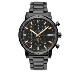 Montre Homme Pierre Lannier CRITERIUM 225H439 - Bracelet Acier Noir
