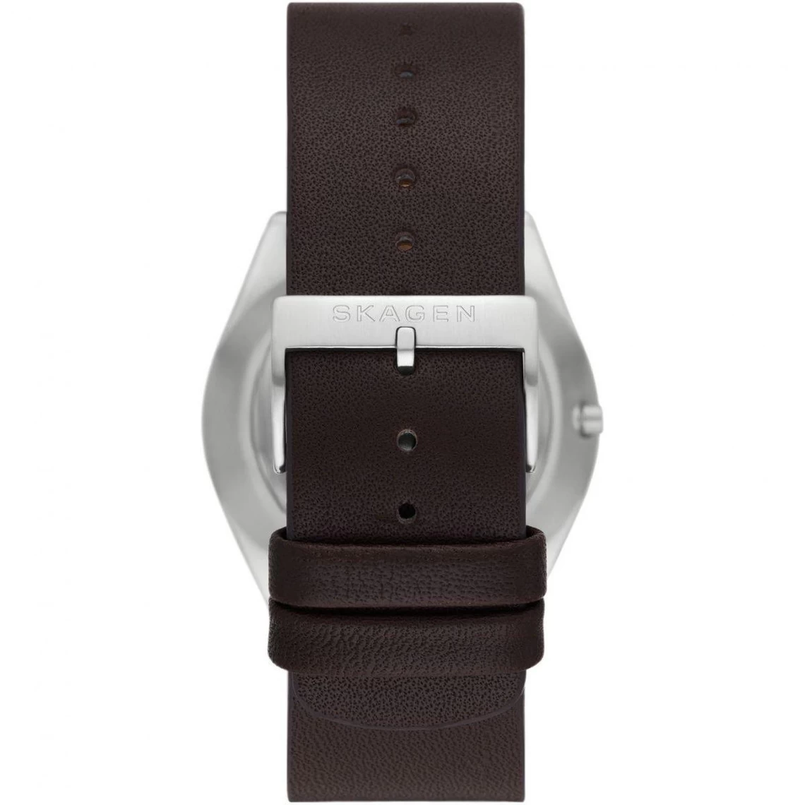 Montre Homme Skagen SKW6838 - Bracelet Cuir Marron 2 Montre Homme Skagen SKW6838 - Bracelet Cuir Marron – Image 2