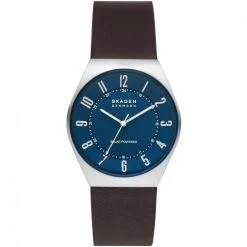 Montre Homme Skagen SKW6838 - Bracelet Cuir Marron
