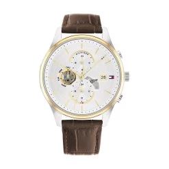 Montre Homme Tommy Hilfiger 1710501 - Bracelet Cuir Marron