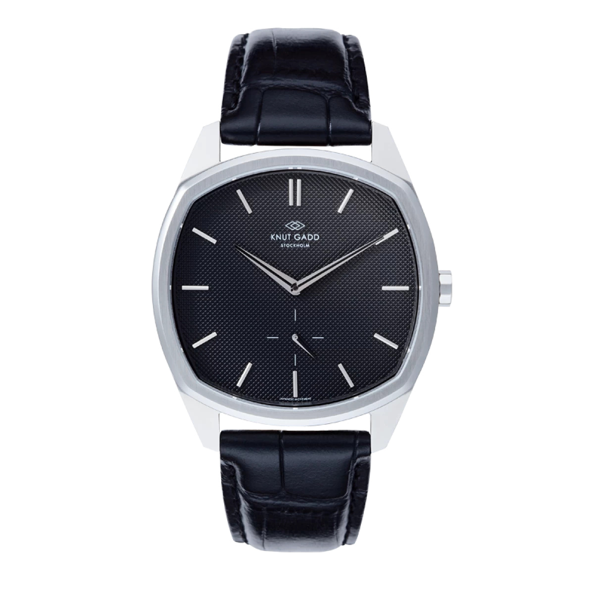 Montre Knut Gadd Decagon 1821 - Montre 2 Aiguilles Trotteuse à 6 Heure 38 Mm Homme 1 Montre Knut Gadd Decagon 1821 - Montre 2 Aiguilles Trotteuse à 6 Heure 38 Mm Homme