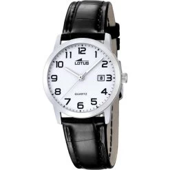 Montre Lotus L18240-1 - Montre Ronde Cuir Femme