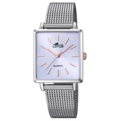 Montre Lotus L18718-3 - TRENDY Acier Argenté Cadran Bleu Femme