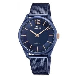 Montre Lotus L18735-1 - SMART CASUAL Acier Bleu Milanais Homme