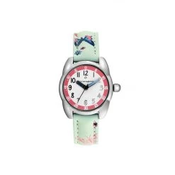Montre Femme Lulu Castagnette Montres 38933 - Bracelet Cuir Vert