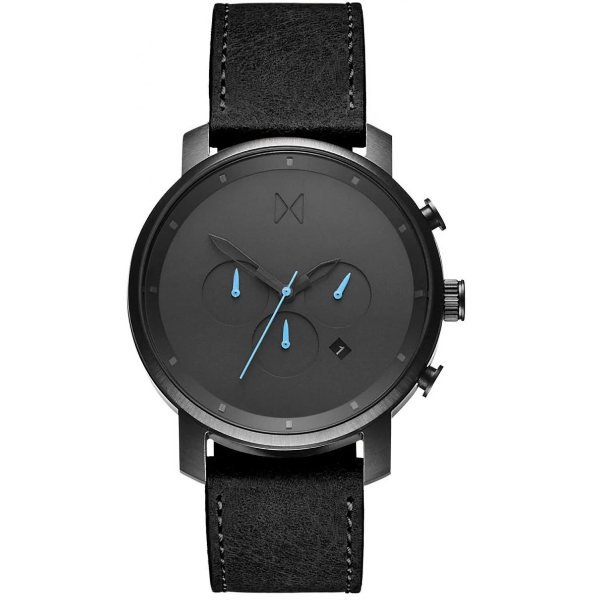 Montre MVMT D-MC01-GUBL - Montre Chronographe Cuir Noir Homme 1 Montre MVMT D-MC01-GUBL - Montre Chronographe Cuir Noir Homme