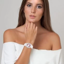 Montre So Charm Montres MF316-COQUELICOT-BLANC - Montre Femme -Montres De Mode montre so charm femme mf316 coquelicot 1213361 5 1200x1200