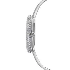 Montre Swarovski 5483853 - Crystal Rose Bracelet Jonc Acier Argenté Lunette Sertie En Micro-Pavé Femme -Montres De Mode montre swarovski 5483853 montre femme 1180291 2 1200x1200