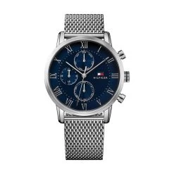 Montre Tommy Hilfiger 1791398 - Montre Multifonctions Acier Argent Homme