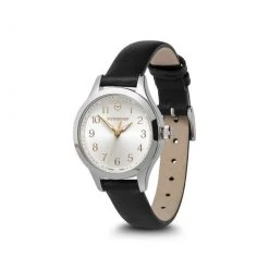 Montre Victorinox 241838 - Alliance XS, Boîtier Argenté Acier Inoxydable, Bracelet Cuir Noir Femme -Montres De Mode montre victorinox 241838 montre alliance xs boitier argent acier inoxydable bracelet argent acier inoxydable homme 1190233 3 1200x1200