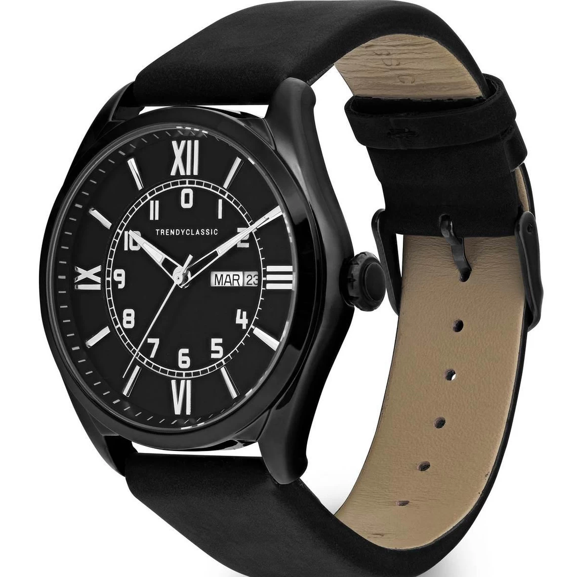 Montre Homme Trendy Classic Arthur - CC1057-02 Bracelet Cuir Noir 2 Montre Homme Trendy Classic Arthur - CC1057-02 Bracelet Cuir Noir – Image 2