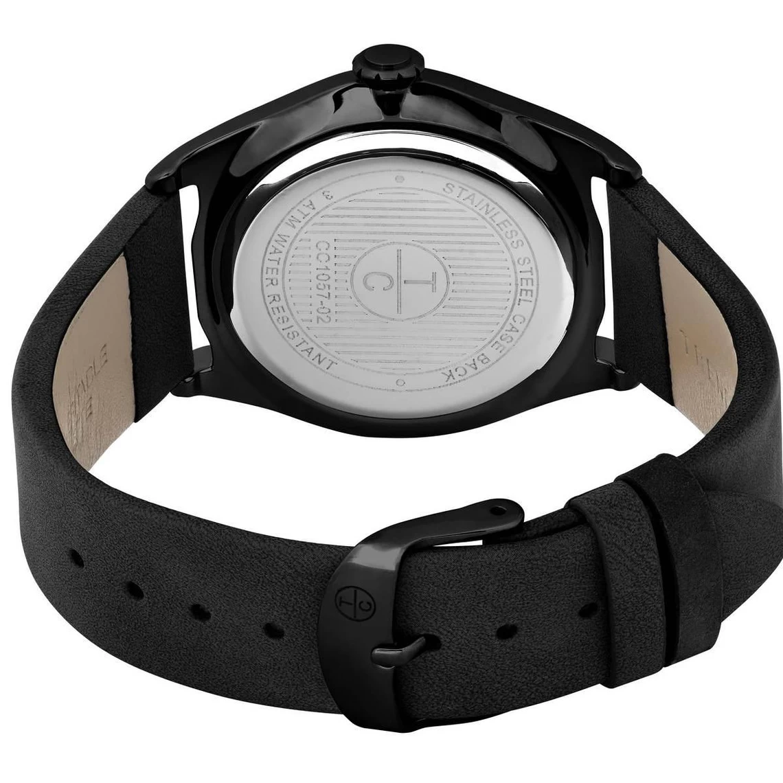 Montre Homme Trendy Classic Arthur - CC1057-02 Bracelet Cuir Noir 3 Montre Homme Trendy Classic Arthur - CC1057-02 Bracelet Cuir Noir – Image 3