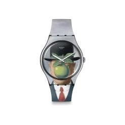 Montre Swatch Art Journey Le Fils De L'homme By Rene Magritte
