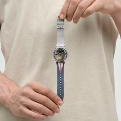 Montre Swatch Art Journey Le Fils De L'homme By Rene Magritte -Montres De Mode sa32 SUOZ350